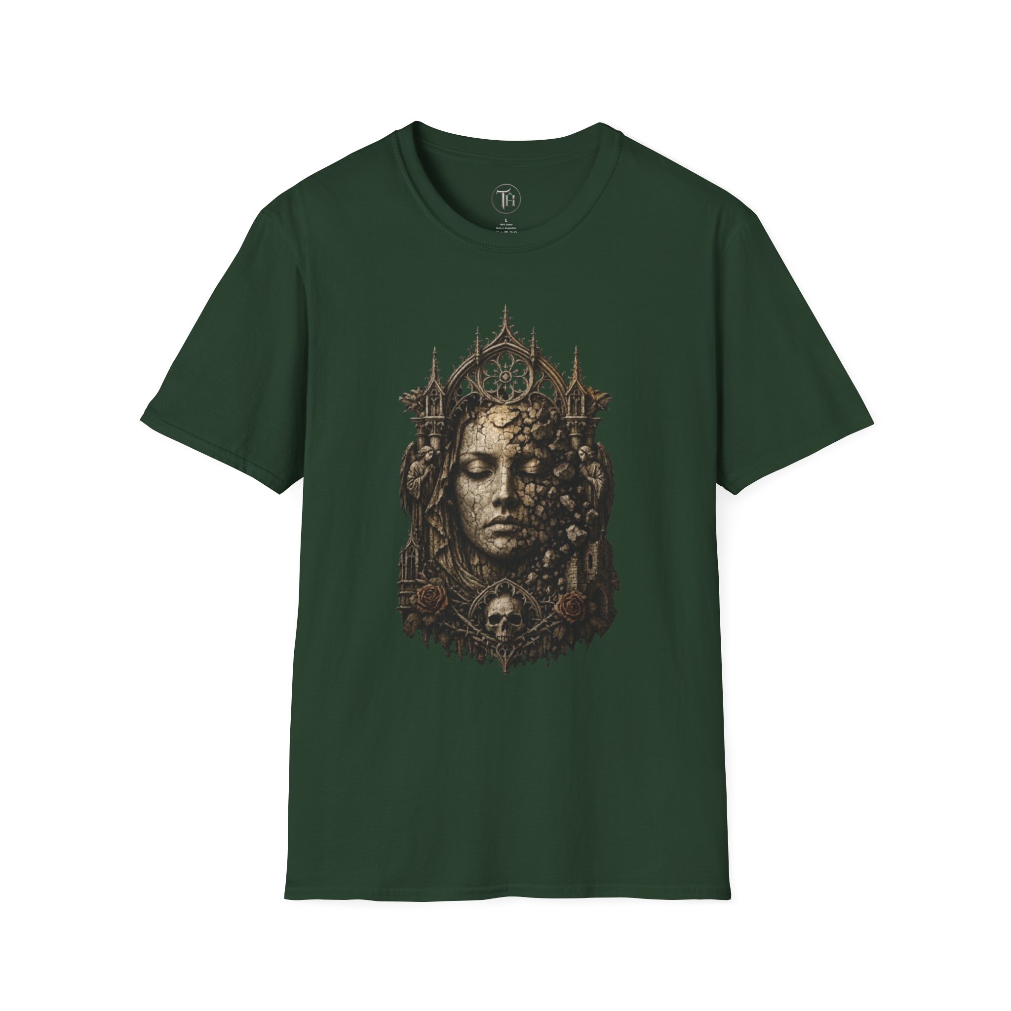 Gothic Queen T-Shirt — Ornate Crowned Woman Art Tee - Image 23