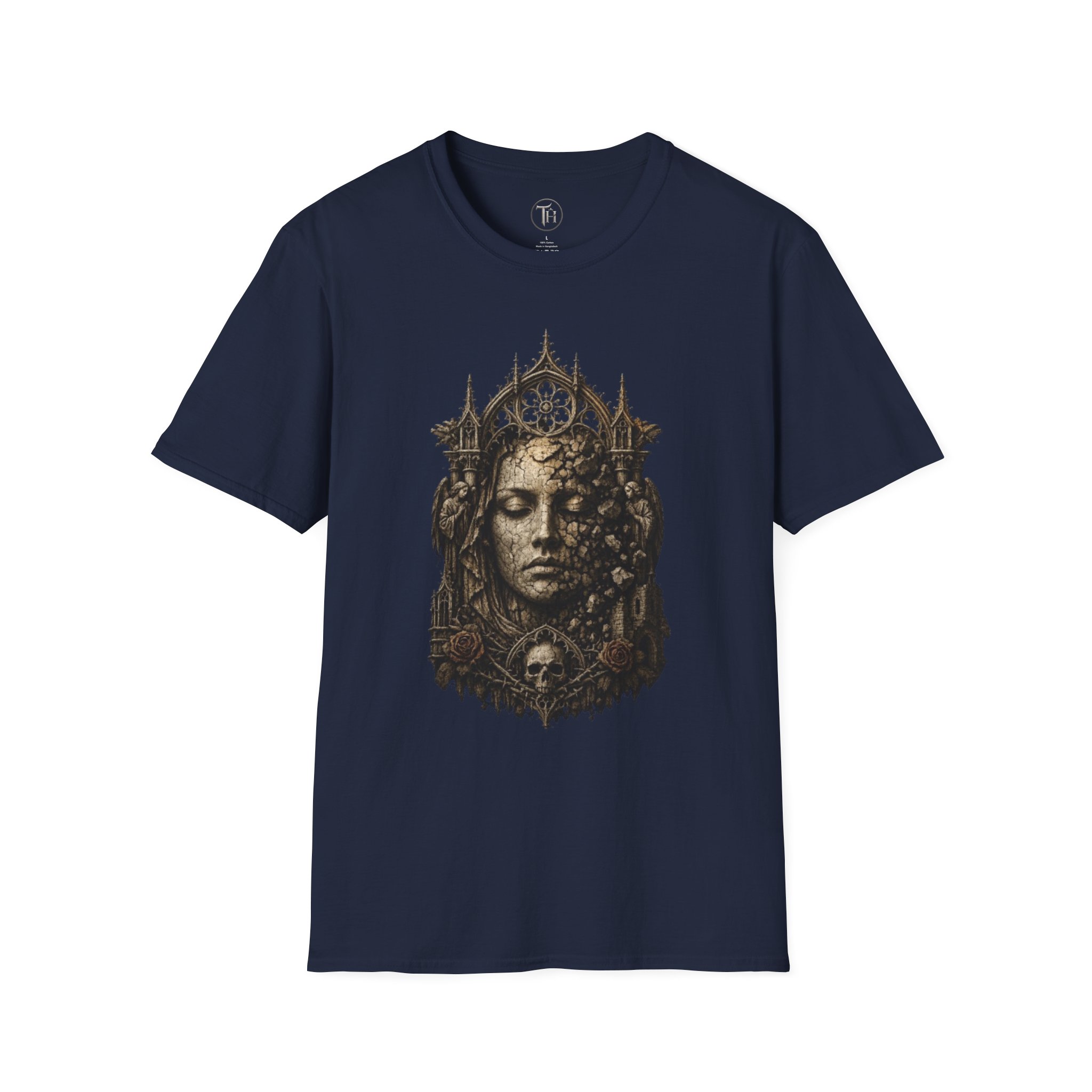 Gothic Queen T-Shirt — Ornate Crowned Woman Art Tee - Image 39