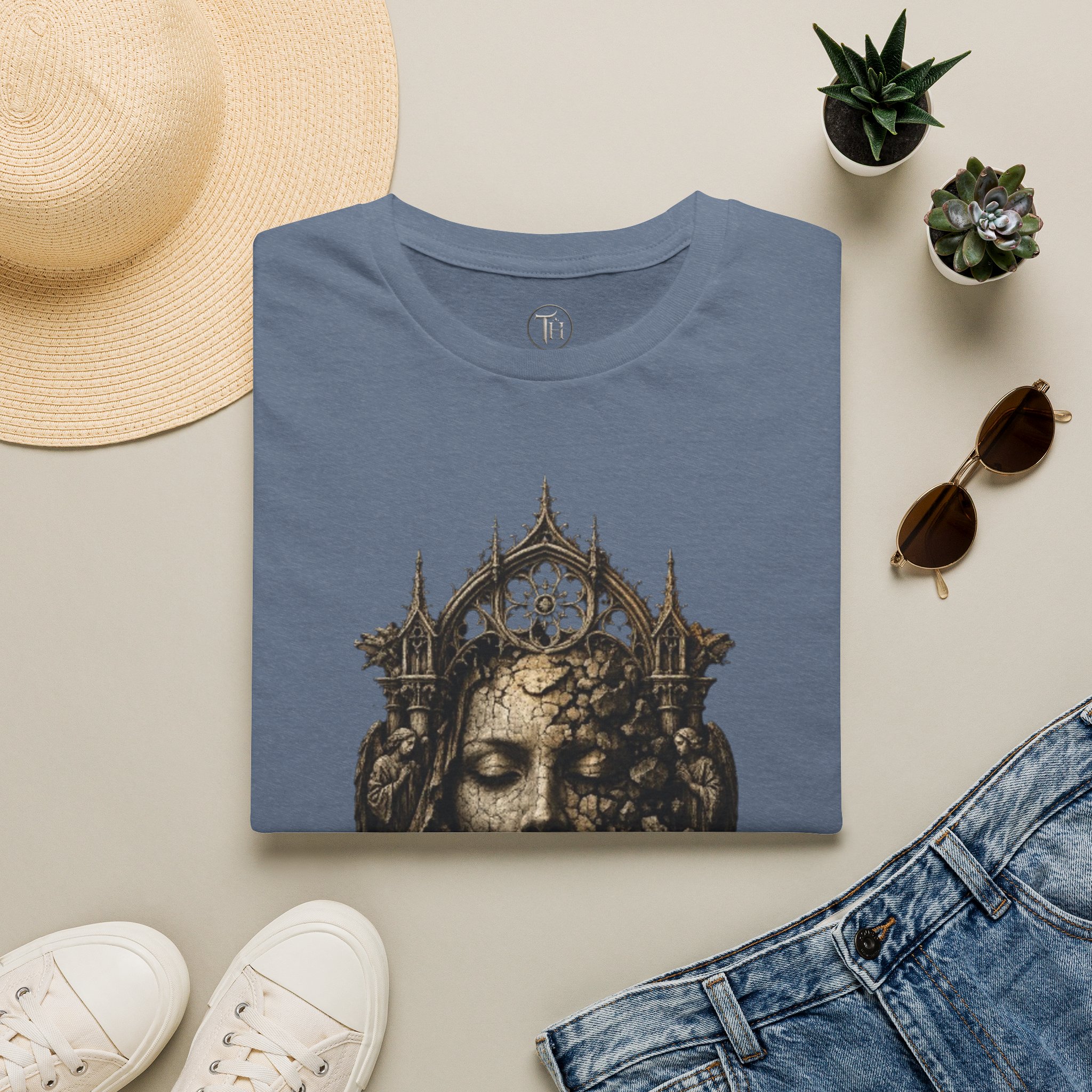 Gothic Queen T-Shirt — Ornate Crowned Woman Art Tee - Image 25