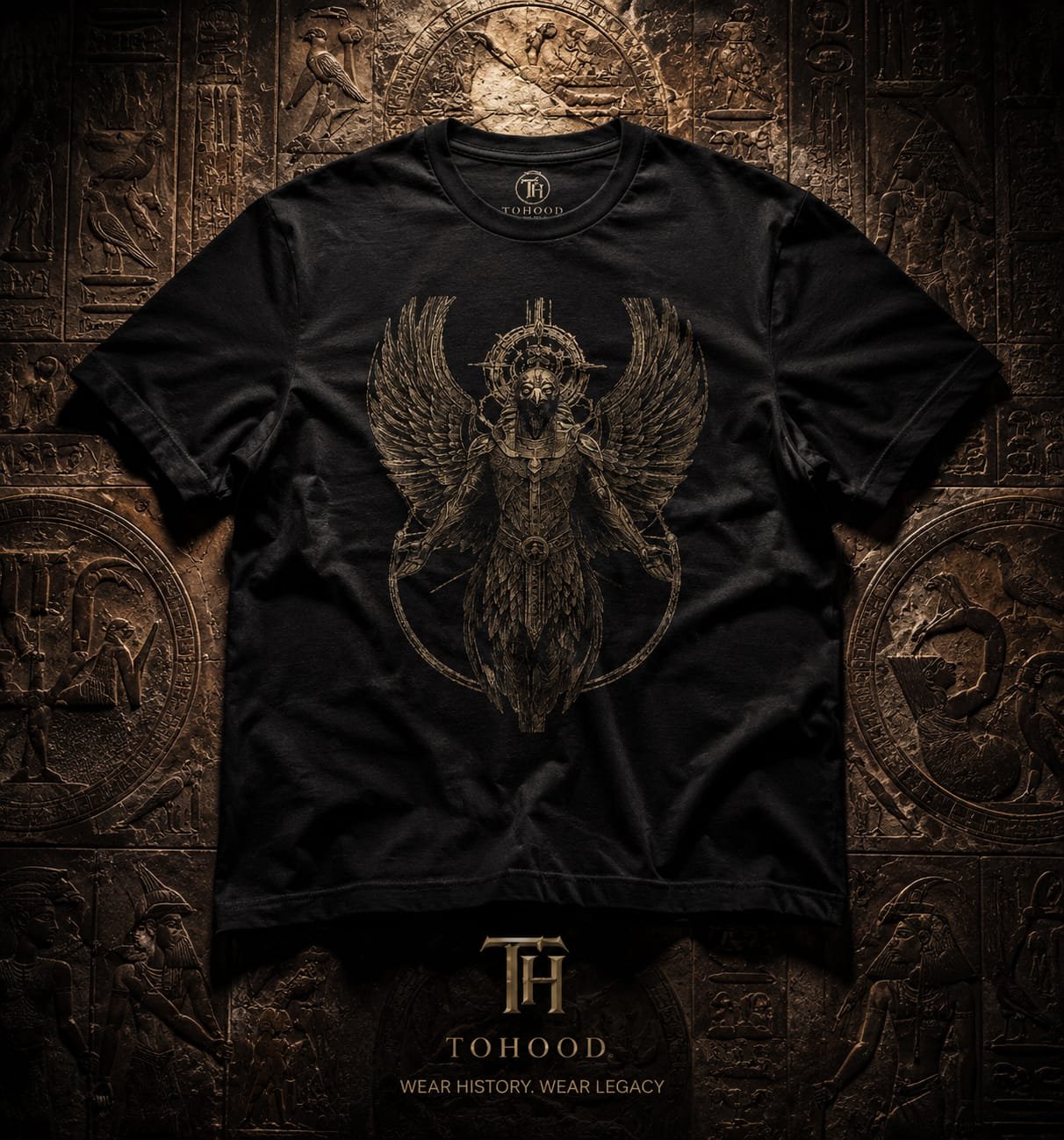 T-Shirt — Gothic Raven "Your In My Shadow" Graphic Tee