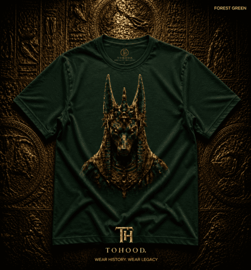 20260729051846-1f18b0cf-935b-6df6-9046-0e746b84d839.png Anubis-Inspired Graphic T-Shirt — Egyptian Jackal Head Design