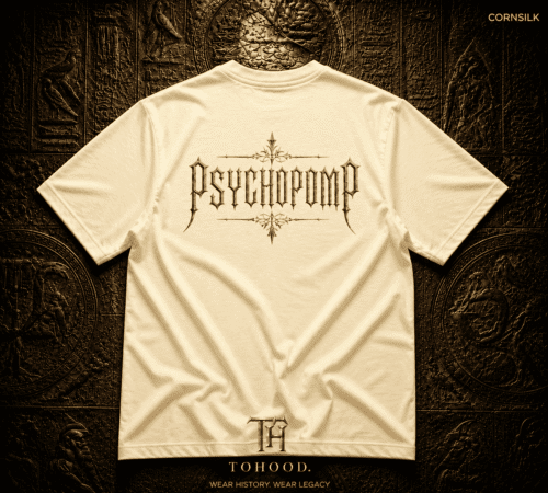 20260729051848-1f18b0cf-a831-685c-b715-8ecd5d420678.png Anubis-Inspired Graphic T-Shirt — Egyptian Jackal Head Design