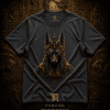 20260729051850-1f18b0cf-bd58-6f00-8da5-3e1b30c7ee70.png Anubis-Inspired Graphic T-Shirt — Egyptian Jackal Head Design
