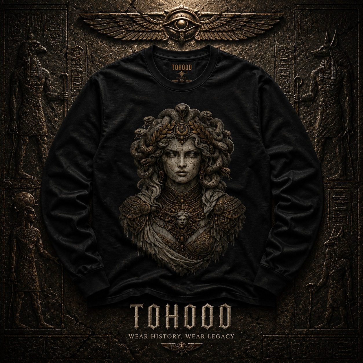 Medusa Mythology Crewneck Sweatshirt