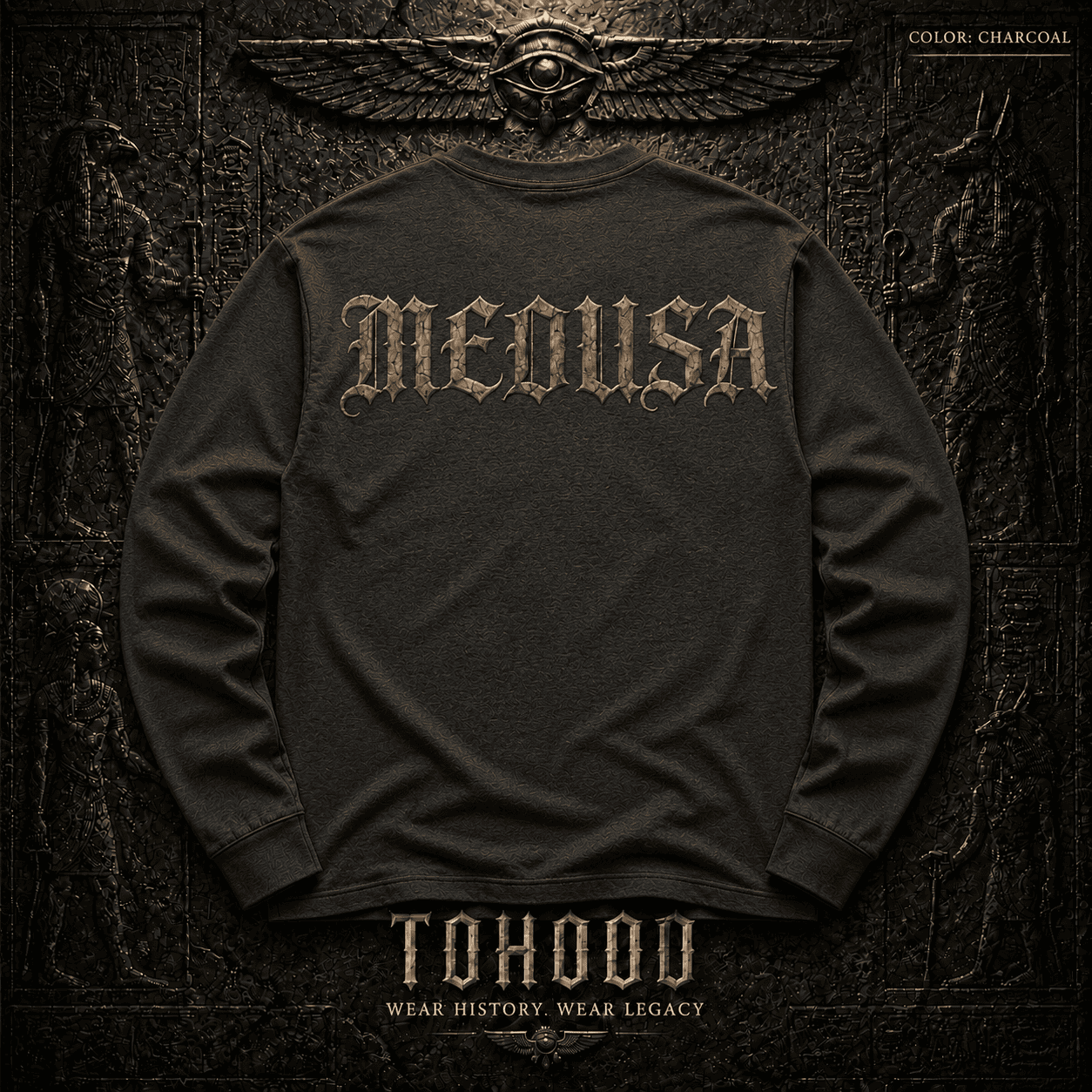 Medusa Mythology Crewneck Sweatshirt - Image 4