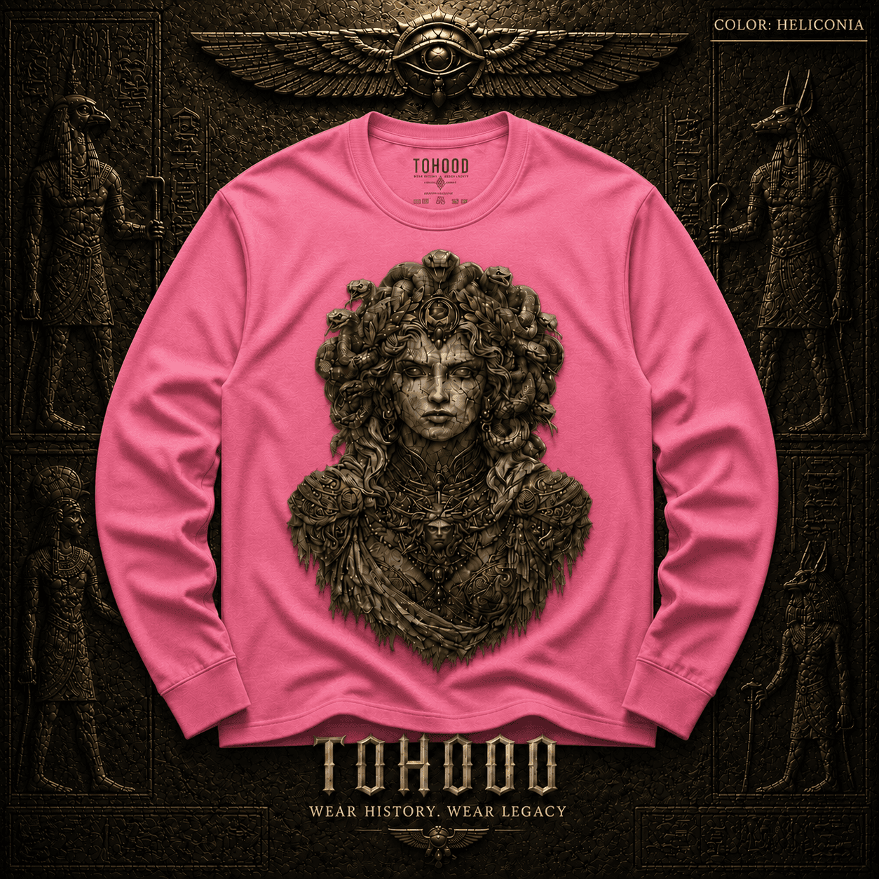 Medusa Mythology Crewneck Sweatshirt - Image 7