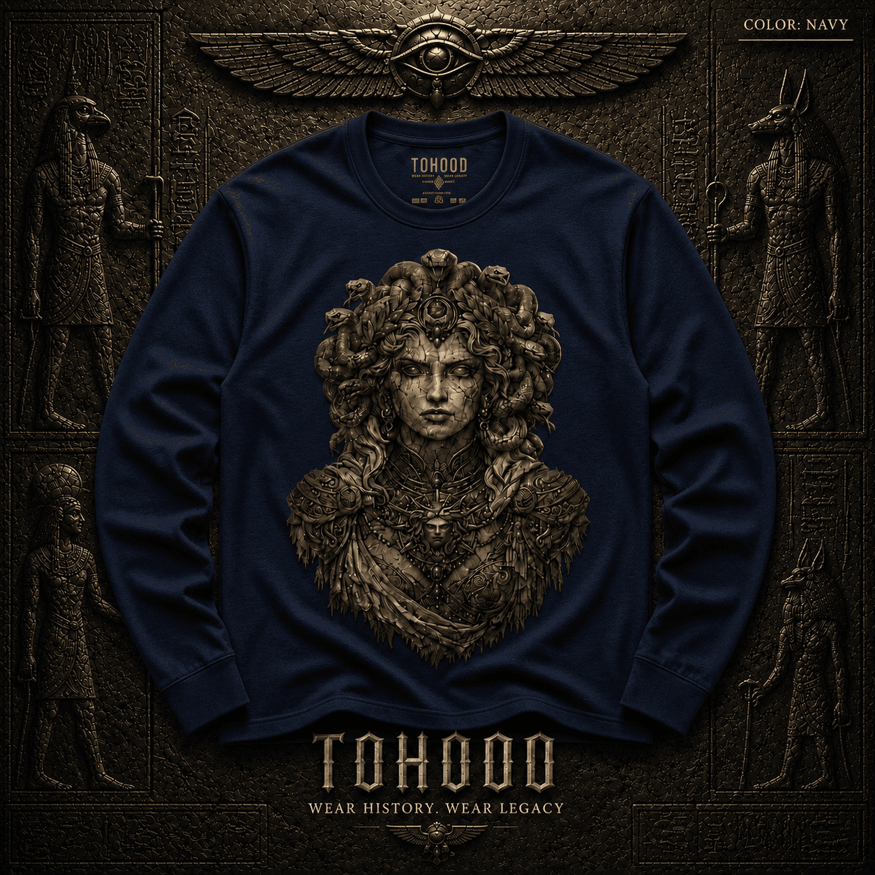 Medusa Mythology Crewneck Sweatshirt - Image 11