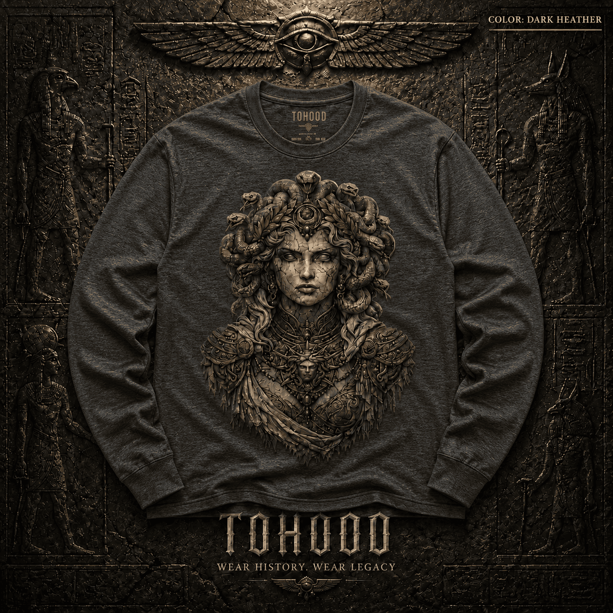 Medusa Mythology Crewneck Sweatshirt - Image 5