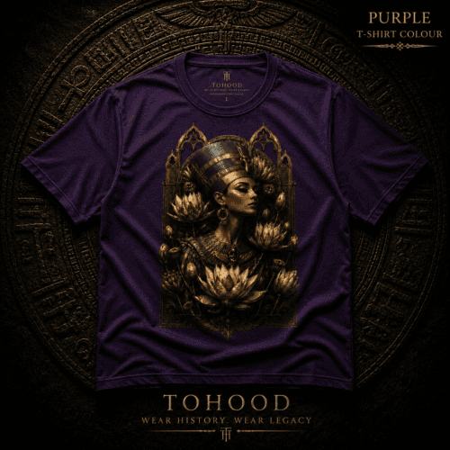 20260731173853-1f18d06b-2eaa-6a0e-9cd9-aeefbfb528e2.png Egyptian Queen Graphic T‑Shirt — Vintage Goddess Portrait Tee