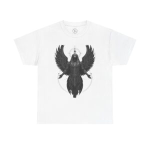 T-Shirt — Gothic Raven "Your In My Shadow" Graphic Tee