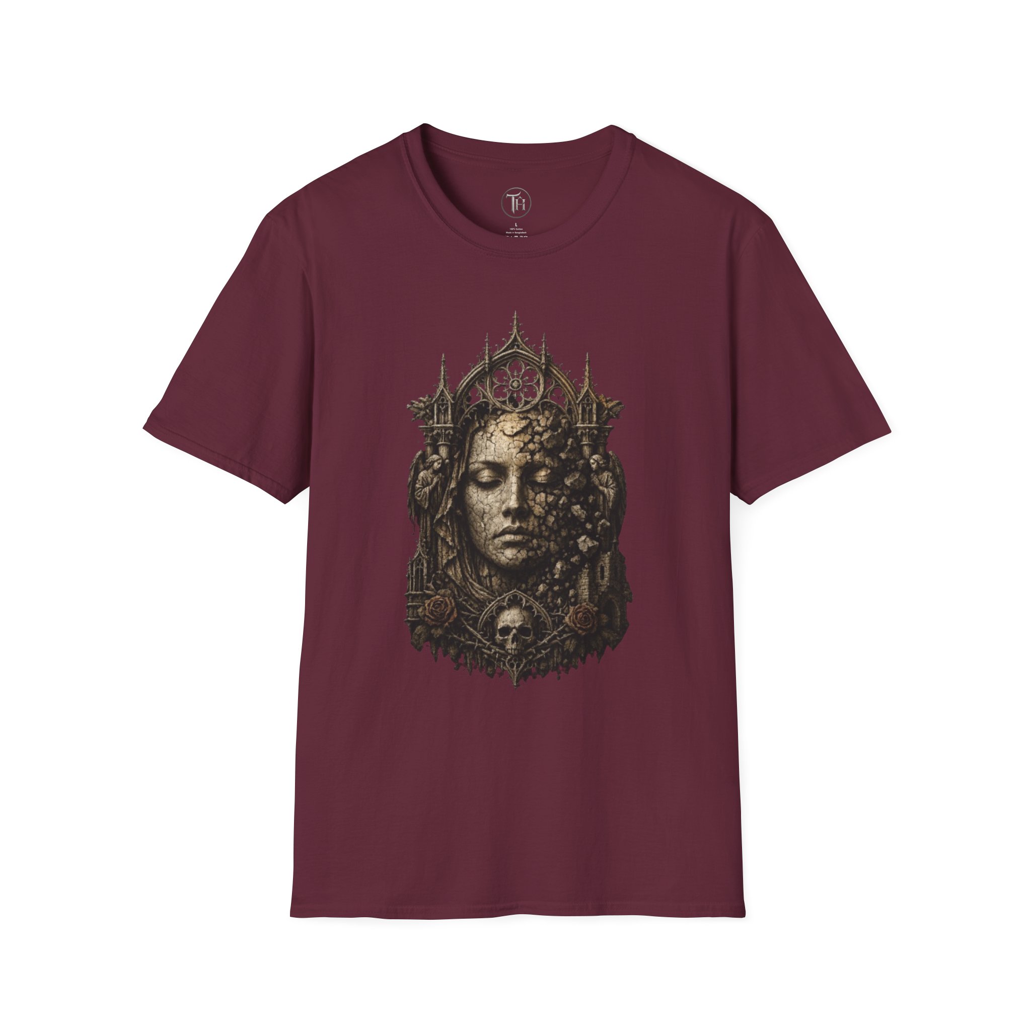 Gothic Queen T-Shirt — Ornate Crowned Woman Art Tee - Image 11