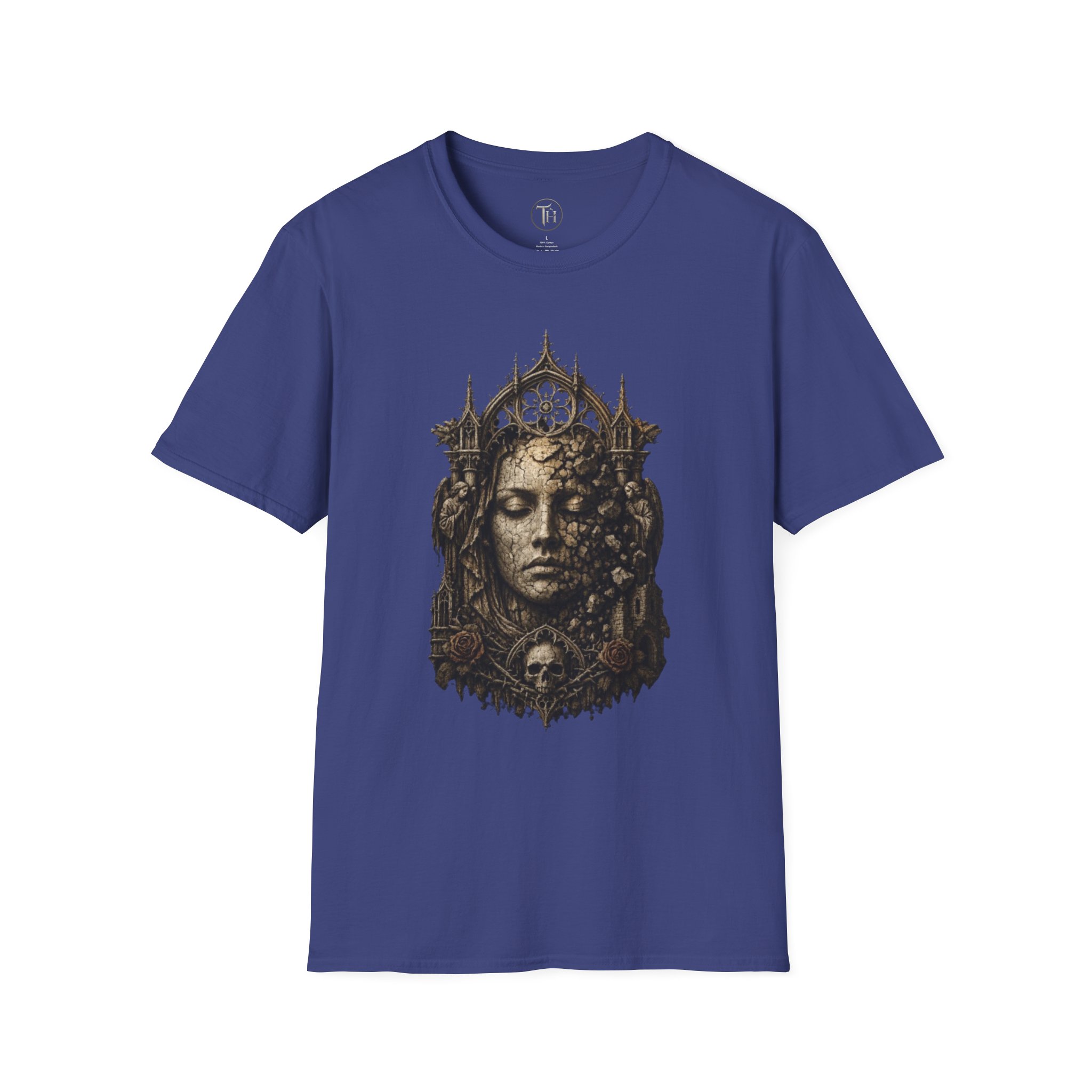 Gothic Queen T-Shirt — Ornate Crowned Woman Art Tee - Image 35