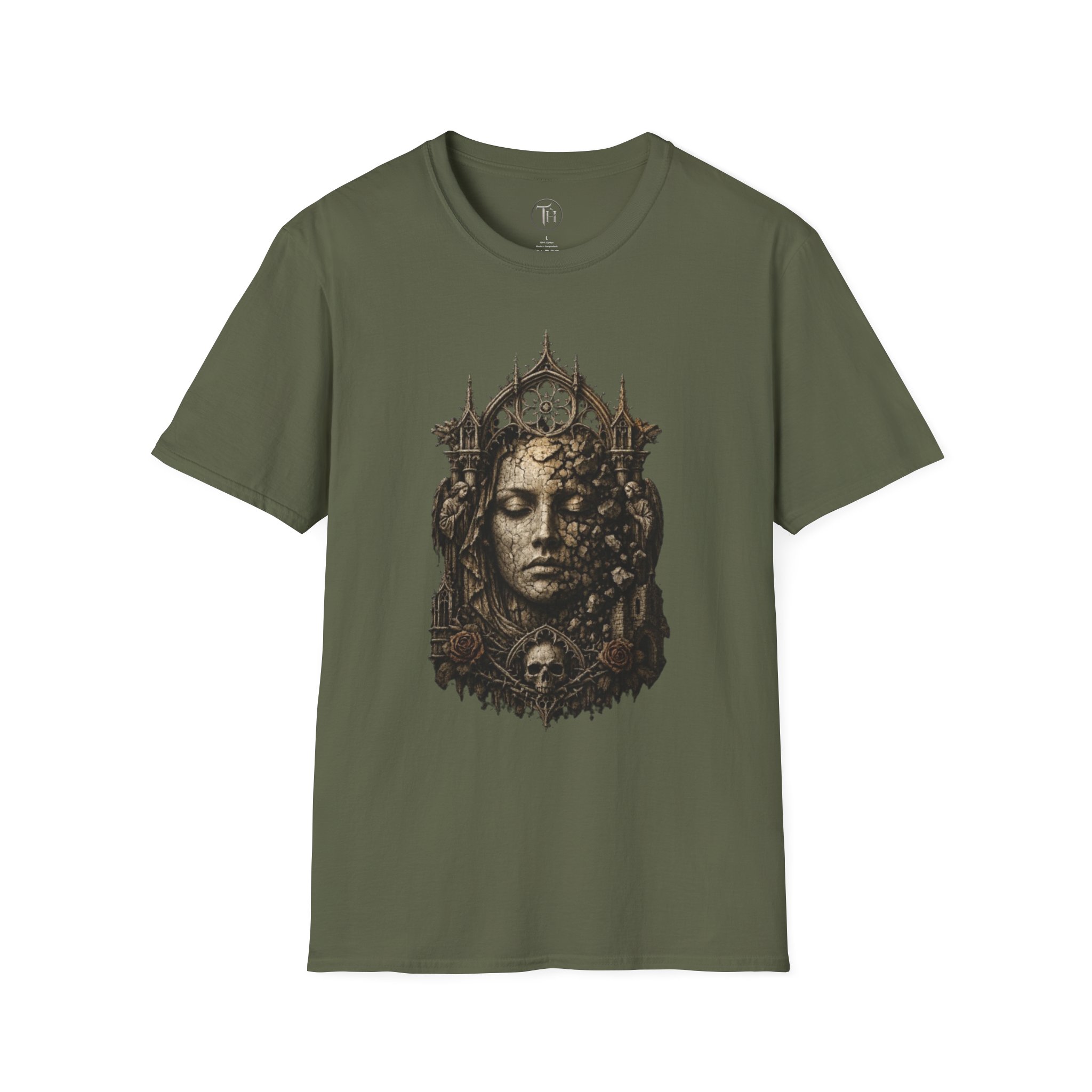 Gothic Queen T-Shirt — Ornate Crowned Woman Art Tee - Image 19