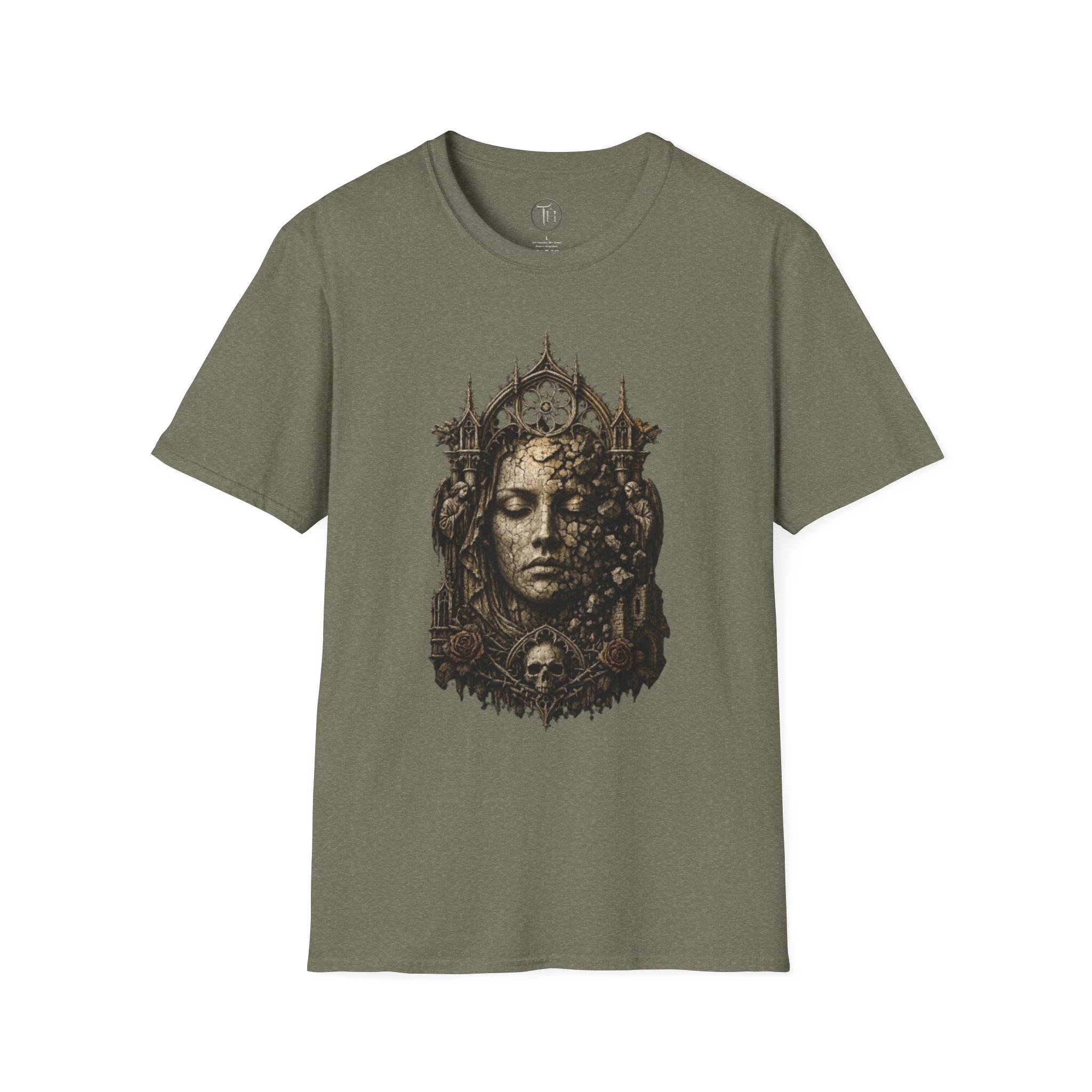 Gothic Queen T-Shirt — Ornate Crowned Woman Art Tee - Image 15