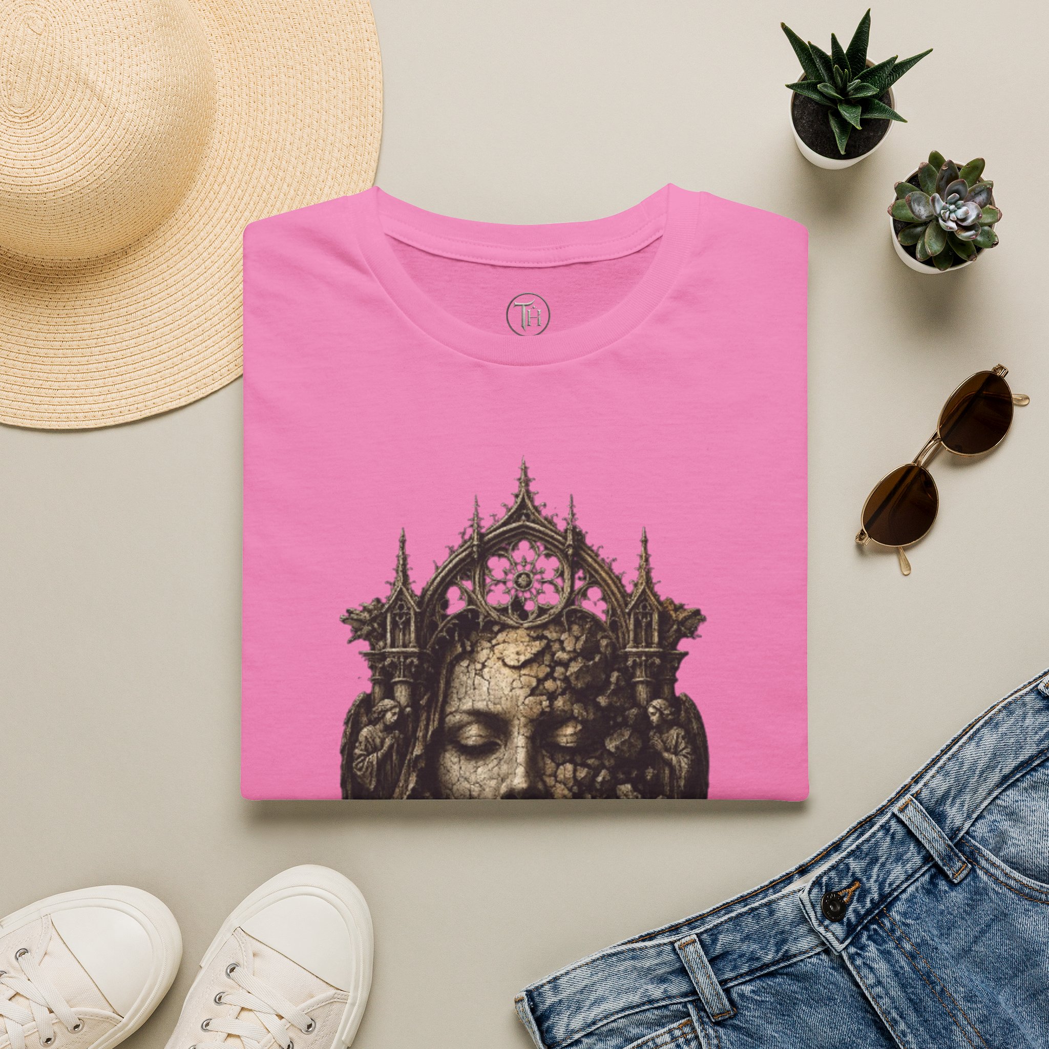 Gothic Queen T-Shirt — Ornate Crowned Woman Art Tee - Image 45