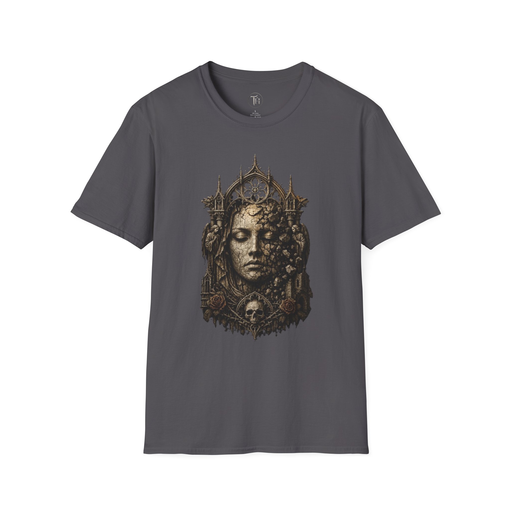 Gothic Queen T-Shirt — Ornate Crowned Woman Art Tee - Image 31