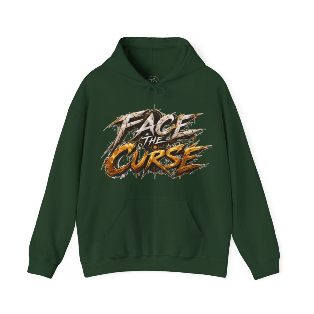 Medusa 'Face the Curse' Graphic Hoodie — Don’t Look Back Mythic Streetwear