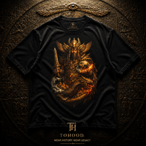 Viking Warrior Helmet Graphic T‑Shirt — Norse Odin Fantasy Art Tee