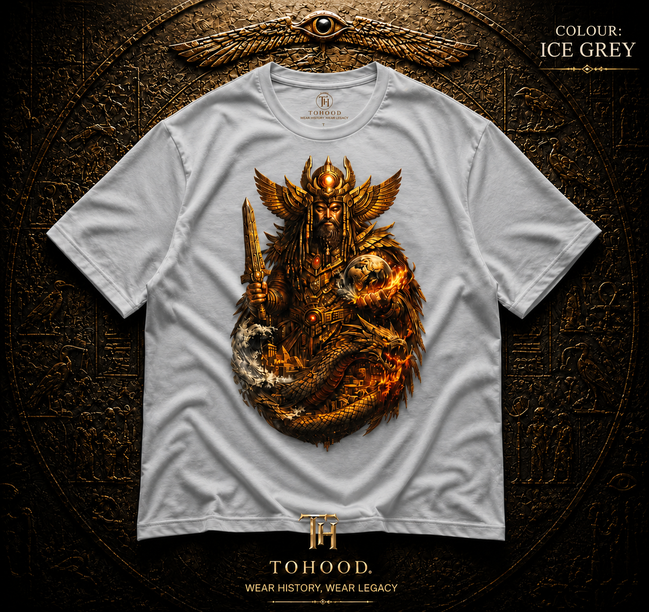 Viking Warrior Helmet Graphic T‑Shirt — Norse Odin Fantasy Art Tee - Image 15