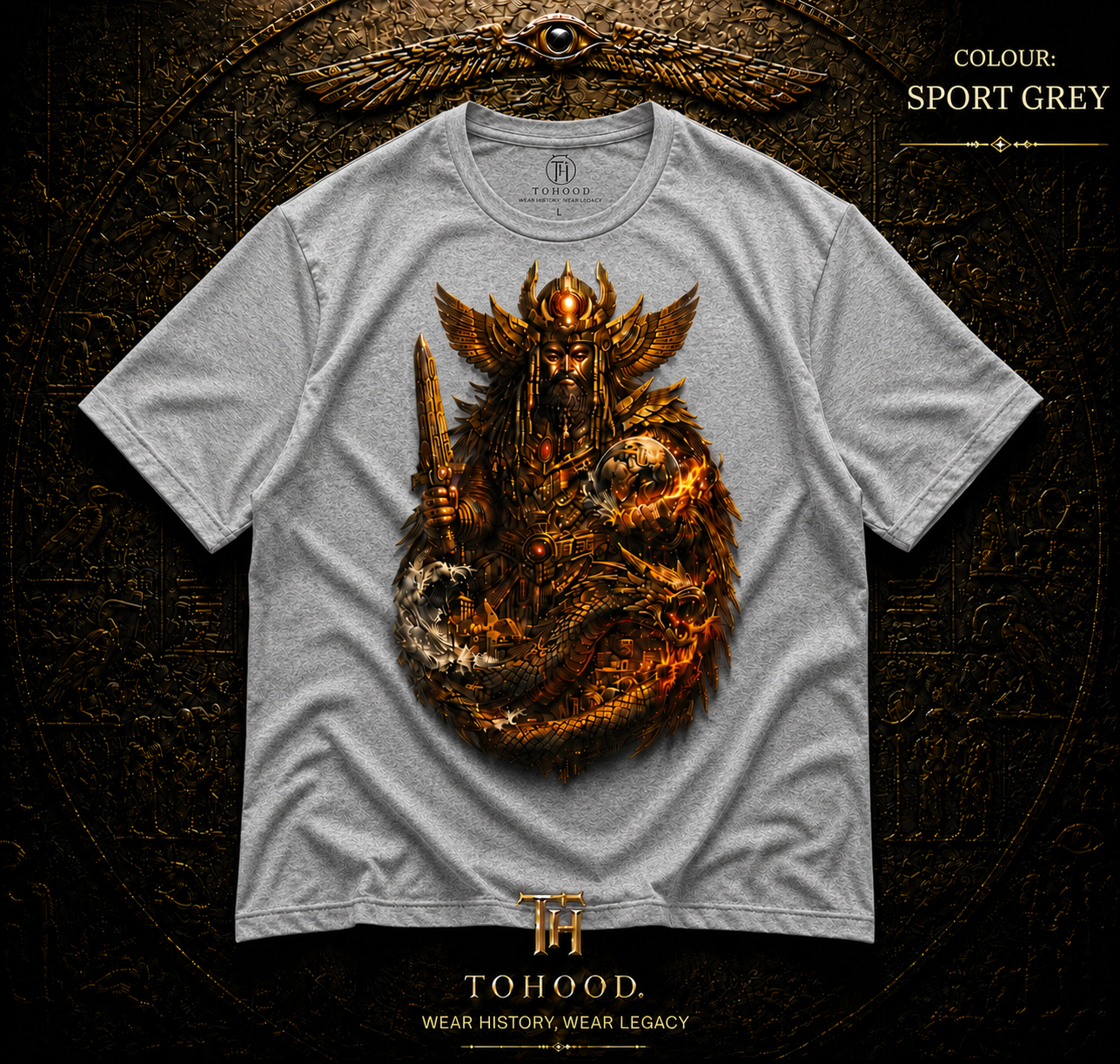 Viking Warrior Helmet Graphic T‑Shirt — Norse Odin Fantasy Art Tee - Image 11