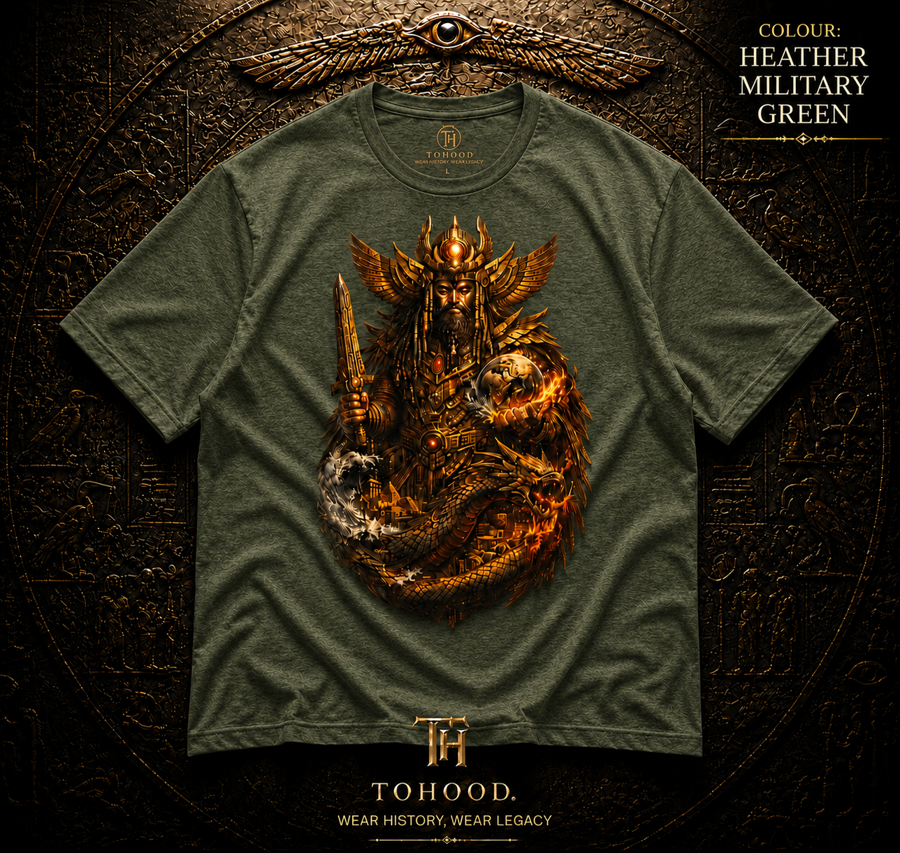 Viking Warrior Helmet Graphic T‑Shirt — Norse Odin Fantasy Art Tee - Image 13