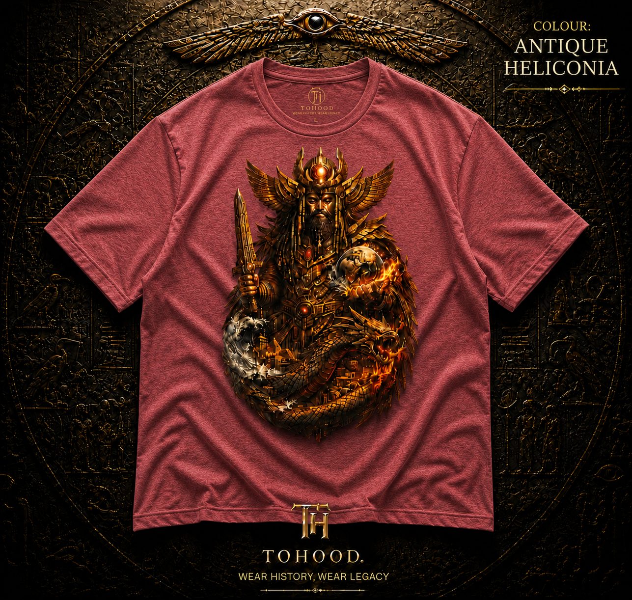 Viking Warrior Helmet Graphic T‑Shirt — Norse Odin Fantasy Art Tee - Image 17