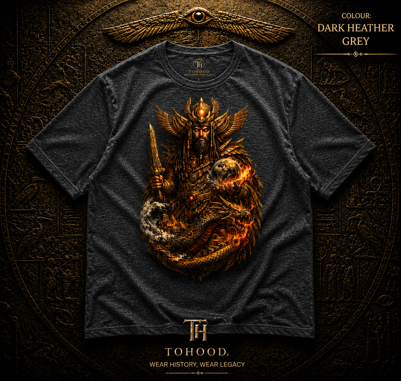 Viking Warrior Helmet Graphic T‑Shirt — Norse Odin Fantasy Art Tee - Image 23