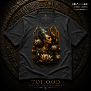 Egyptian Queen Graphic T‑Shirt — Vintage Goddess Portrait Tee - Image 3