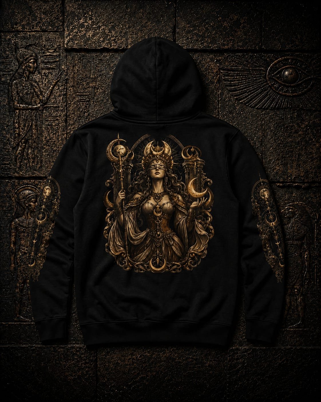 Transcendence Goddess Hoodie — Mystical Occult Graphic Pullover - Image 5