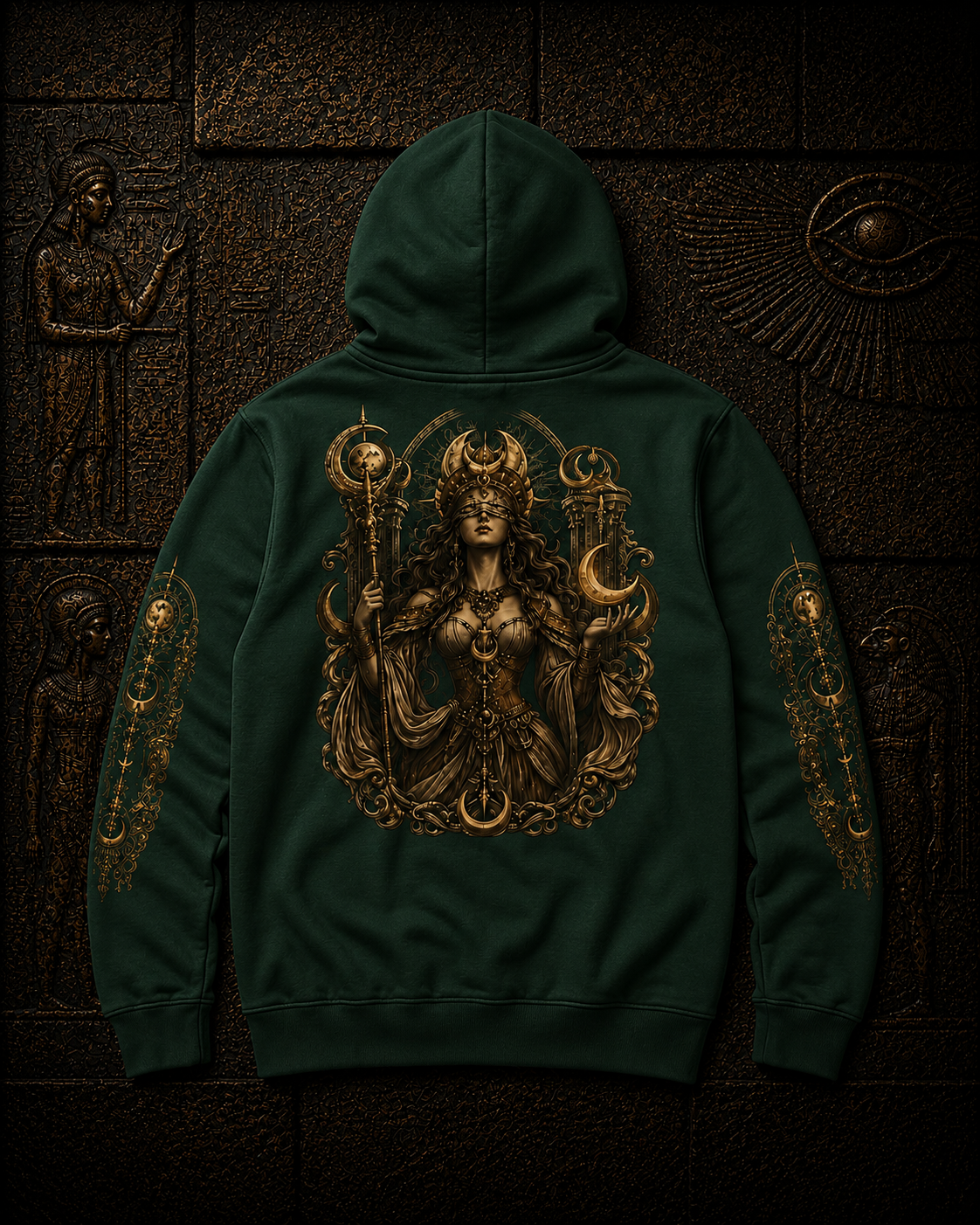 Transcendence Goddess Hoodie — Mystical Occult Graphic Pullover - Image 9