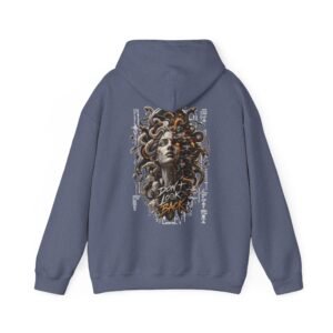 Medusa 'Face the Curse' Graphic Hoodie — Don’t Look Back Mythic Streetwear - Image 18