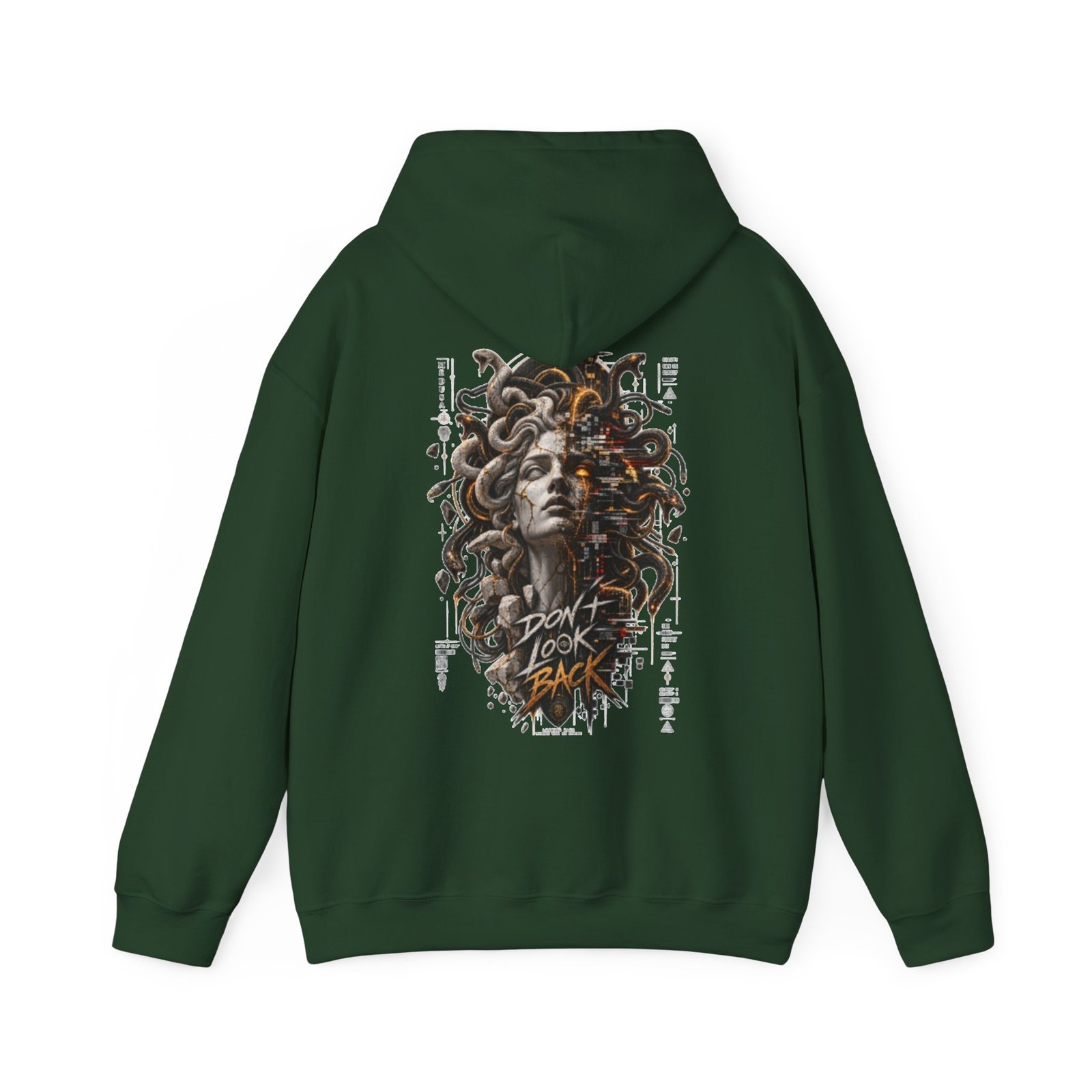 Medusa 'Face the Curse' Graphic Hoodie — Don’t Look Back Mythic Streetwear - Image 8