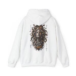 Medusa 'Face the Curse' Graphic Hoodie — Don’t Look Back Mythic Streetwear - Image 4