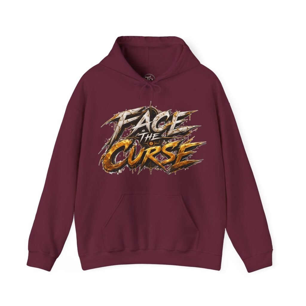 Medusa 'Face the Curse' Graphic Hoodie — Don’t Look Back Mythic Streetwear